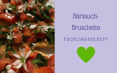 Perfekter Snack: Bärlauch-Bruschetta